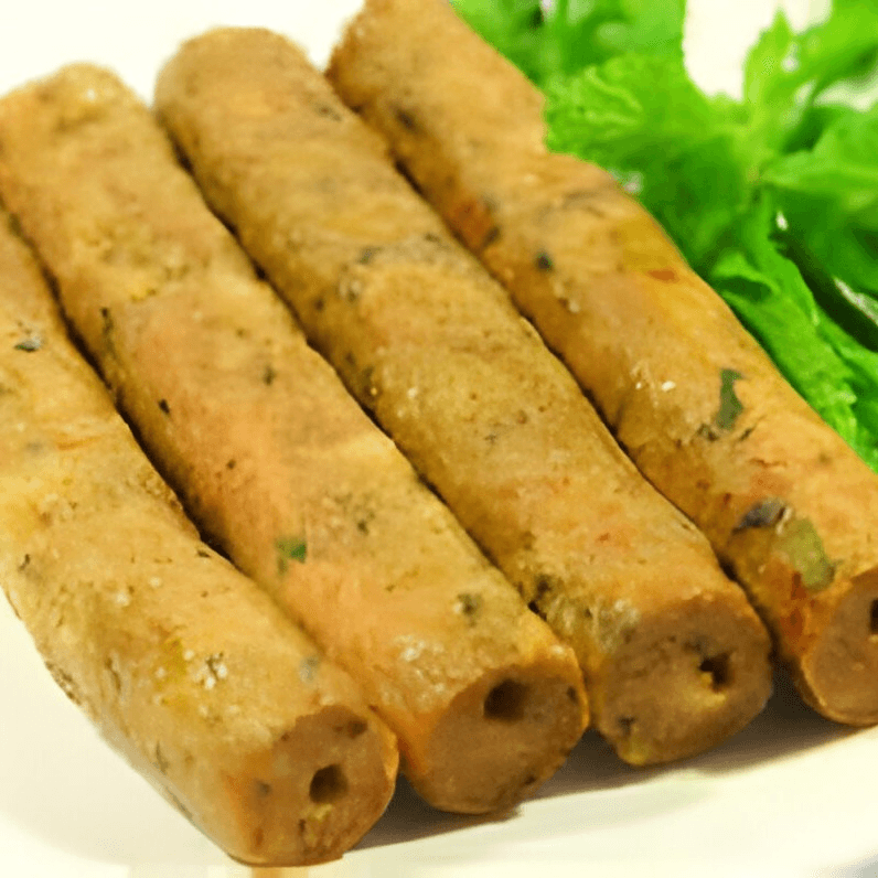 Seekh kebab.