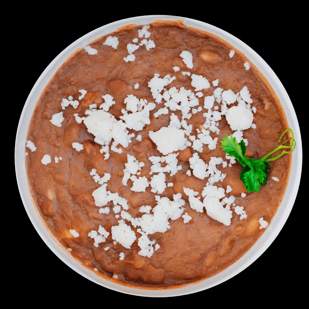 1/2 Pan Refried Beans.