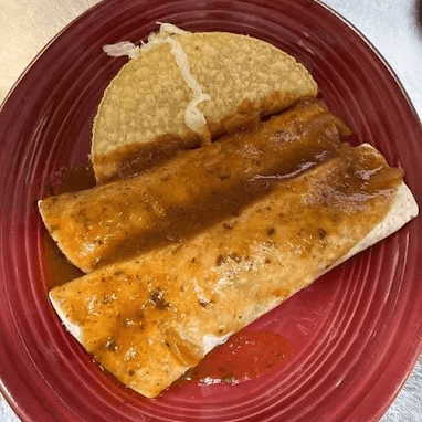 19. Two Beef Burritos & One Beef Taco.