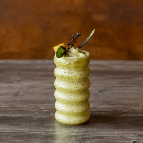 Fresh Pineapple Slushy.