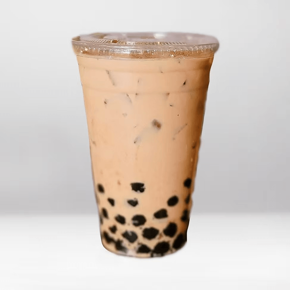 Milk Tea with Agar Boba.
