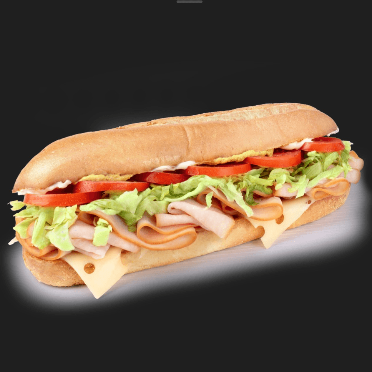 Turkey Sub Roll.