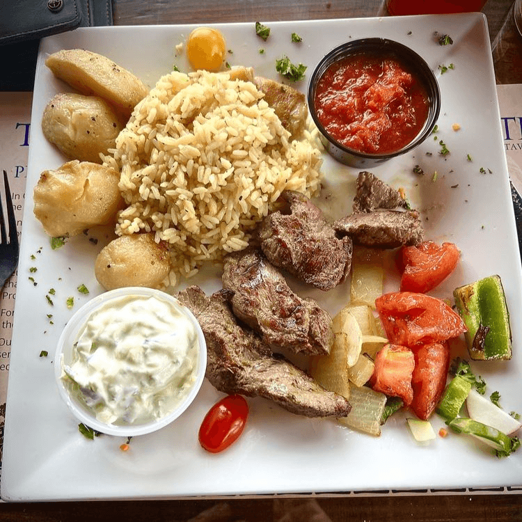 Lamb Kebab / Αρνί Κεμπάπ.