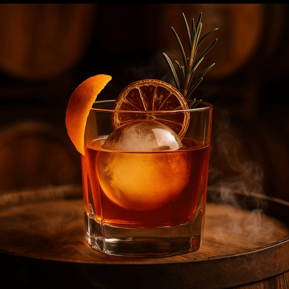 Smoked Old Fashioned.