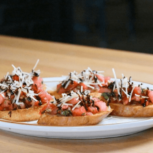 Bruschetta.