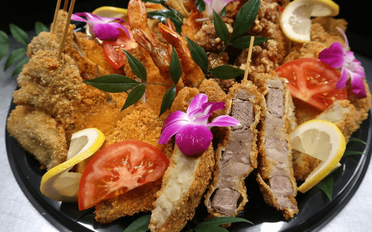 1A. Mix Fry Party Platter – 45 Pieces – $180