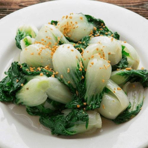 V05 Sautéed Baby Bok Choy/Chinese Greens/Broccoli with Garlic Sauce