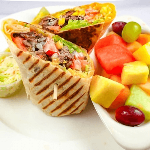 Baja Steak Wrap Deluxe.