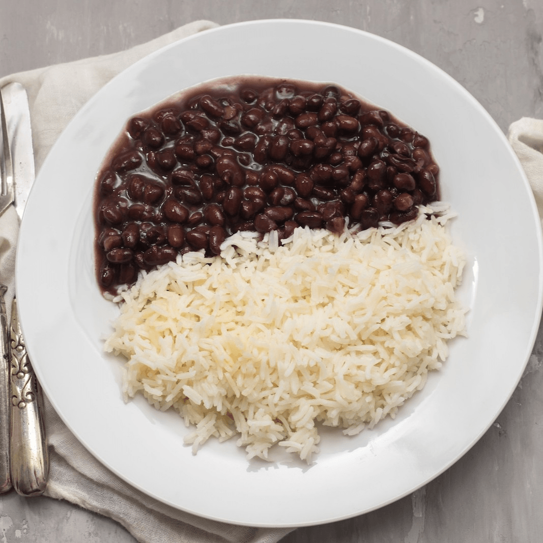 Rice & Beans.