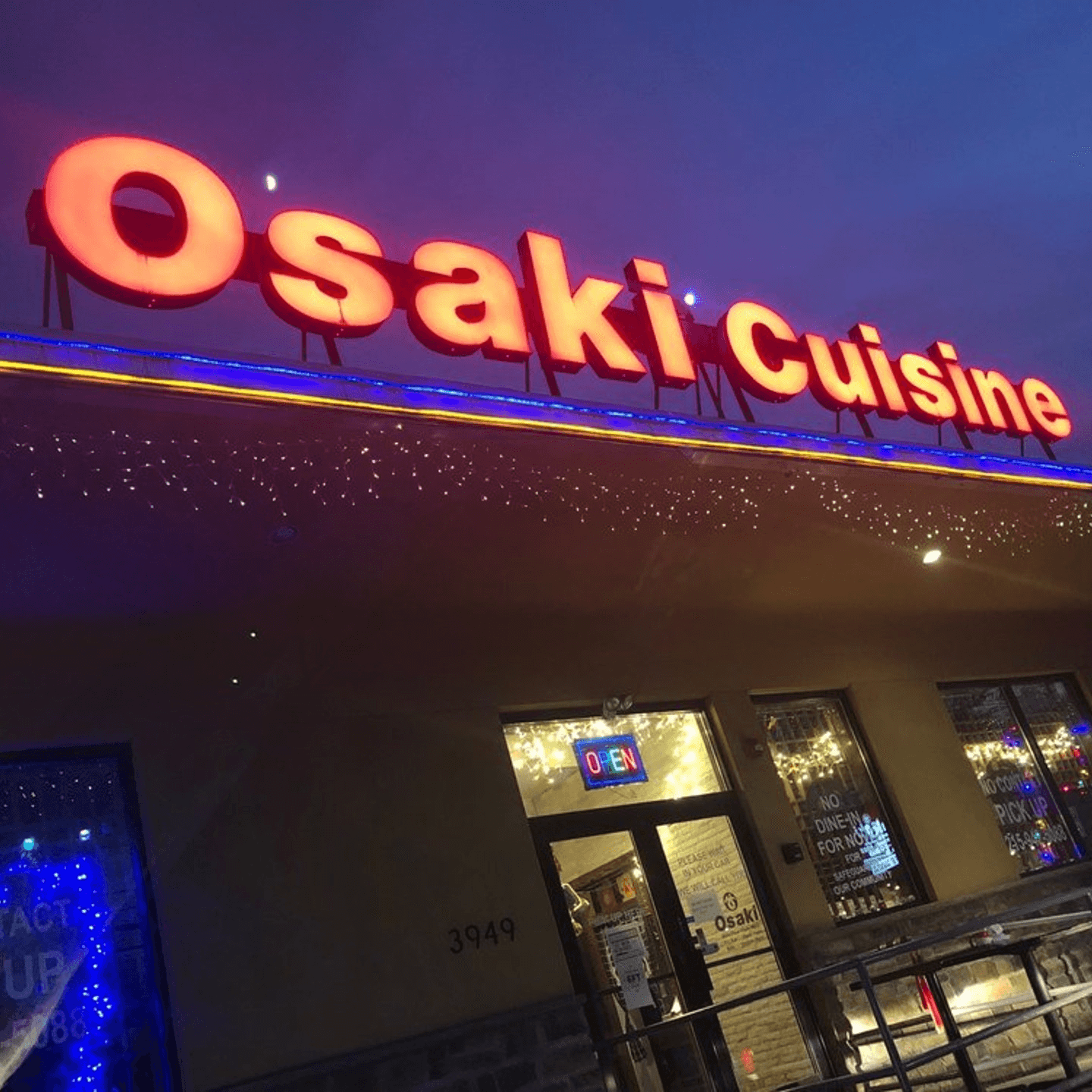 Welcome To Osaki Japanese Restaurant! 