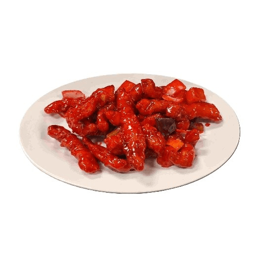 Sweet & Sour Chicken.