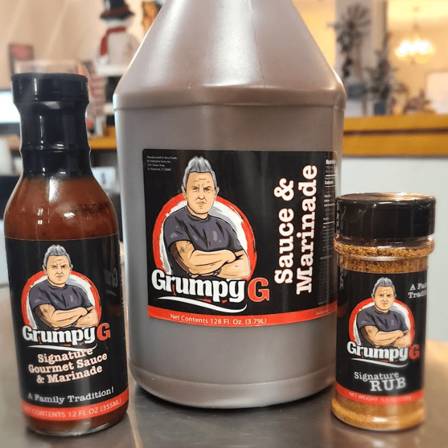 Take Home Some of Our Iconic Grumpy's Sauce Today!