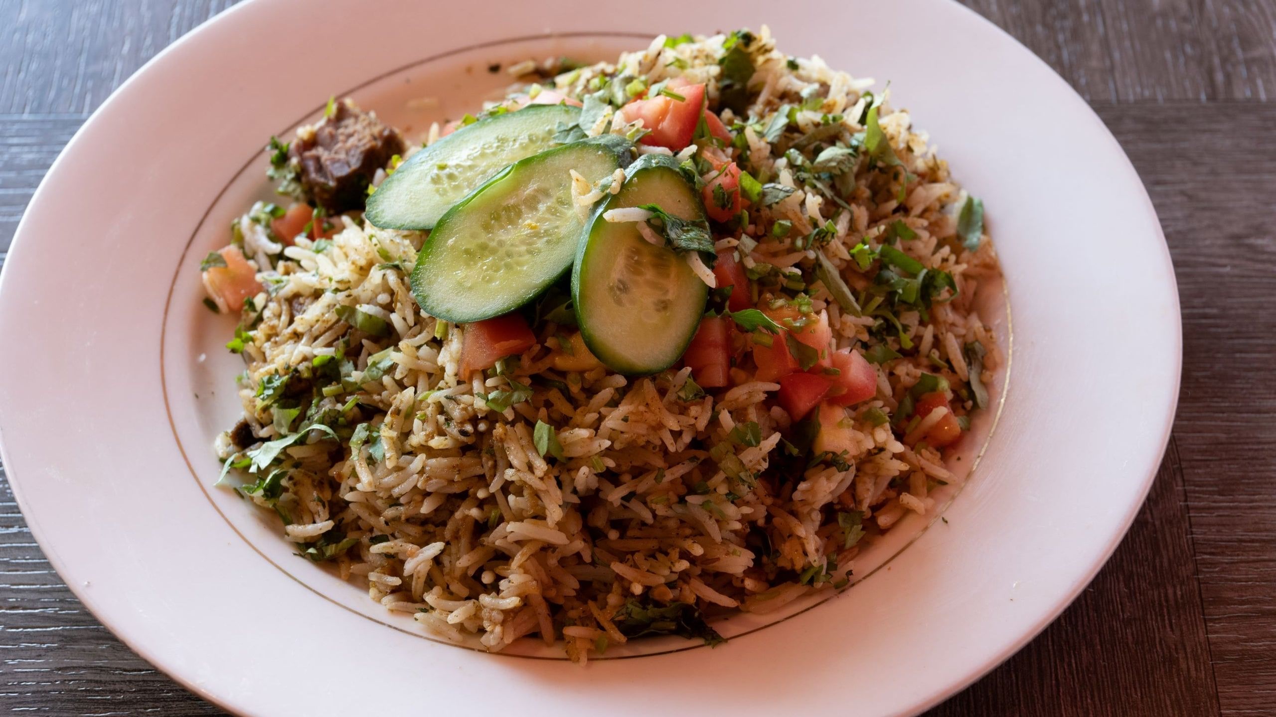 Lamb Biriyani.