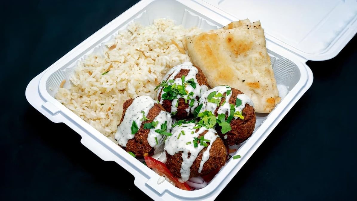 Falafel Plate.