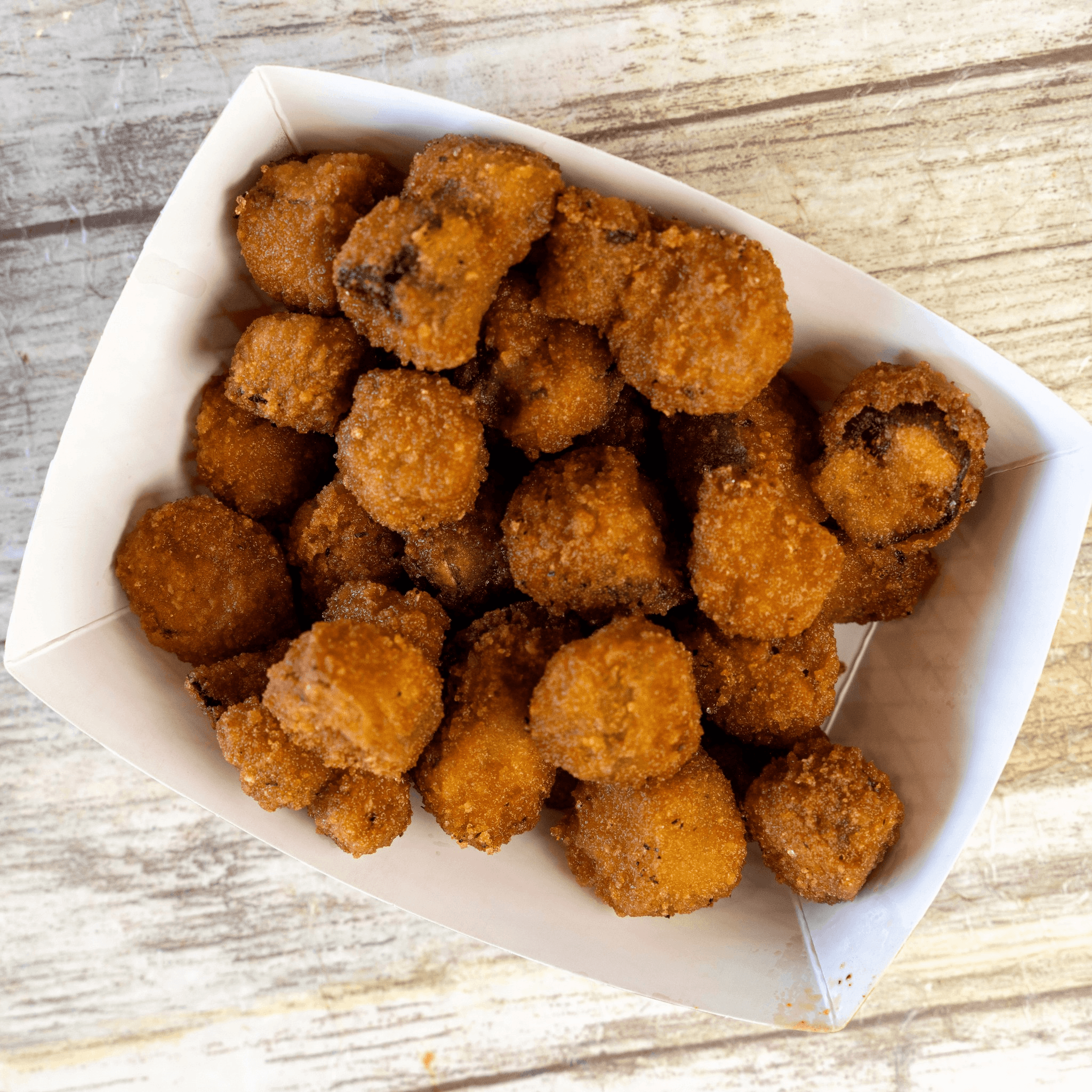 Med Fried Okra.