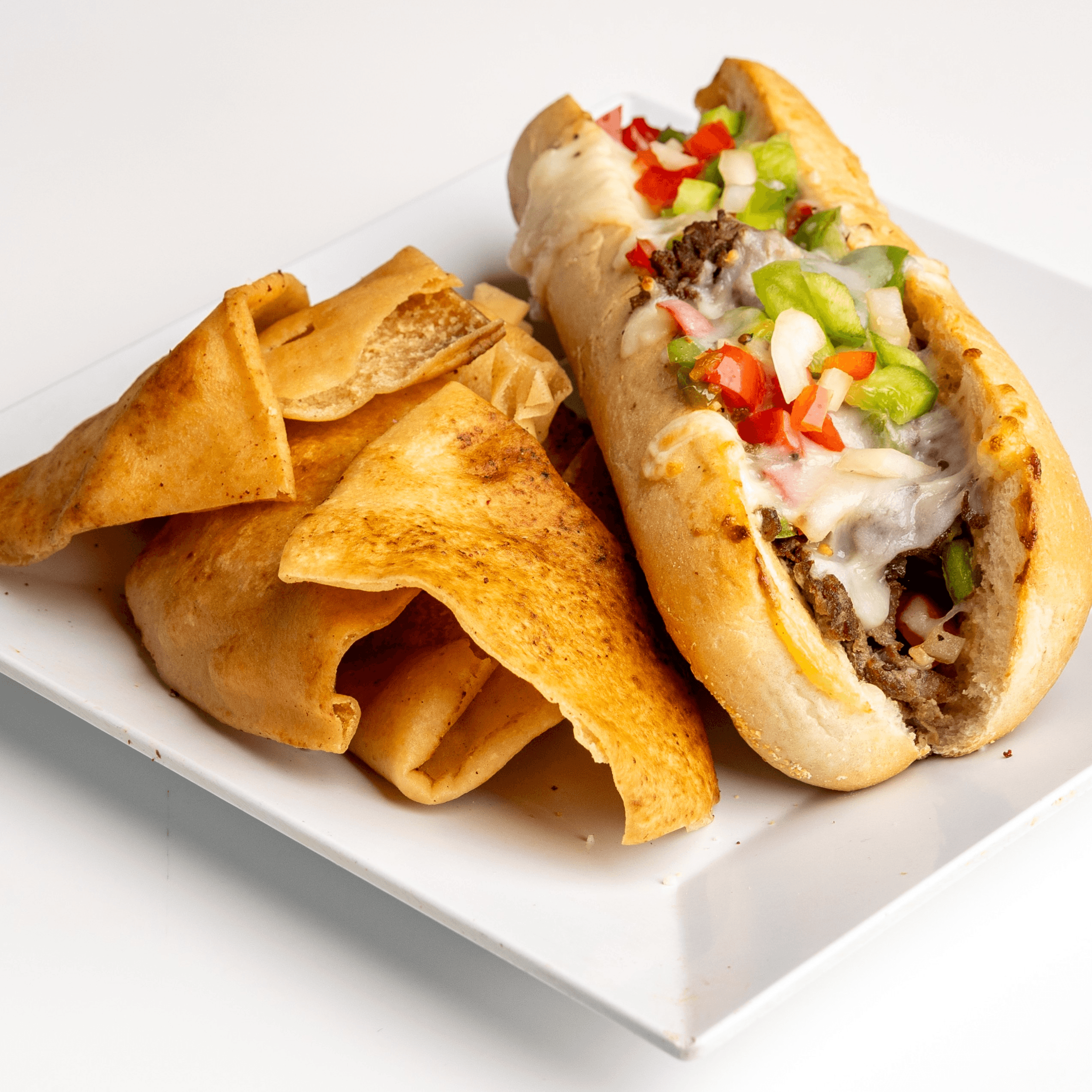 Philly Cheesesteak Sandwich.