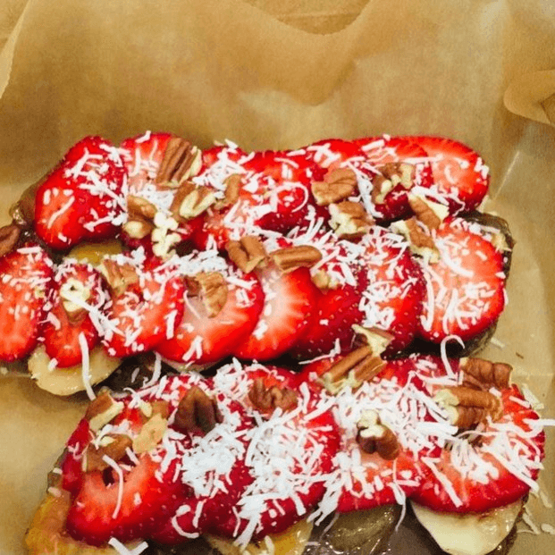 Dulce De Leche Toast.