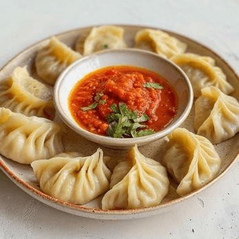 Momo/Dumplings.
