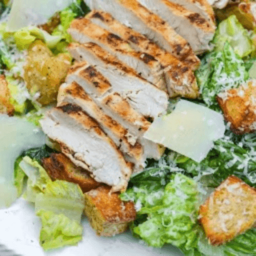 Grilled Chicken Cesar Salad.