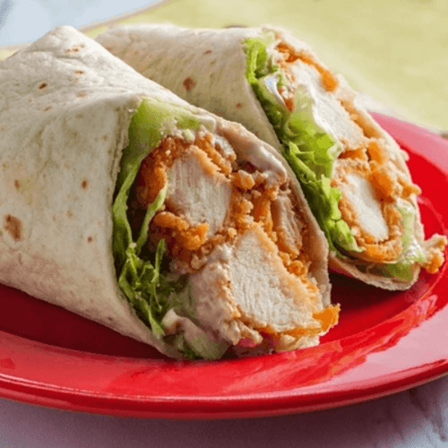 Grilled Chicken Caeser Wrap.