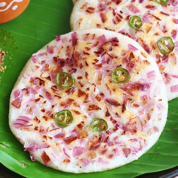 Onion Uttapam.