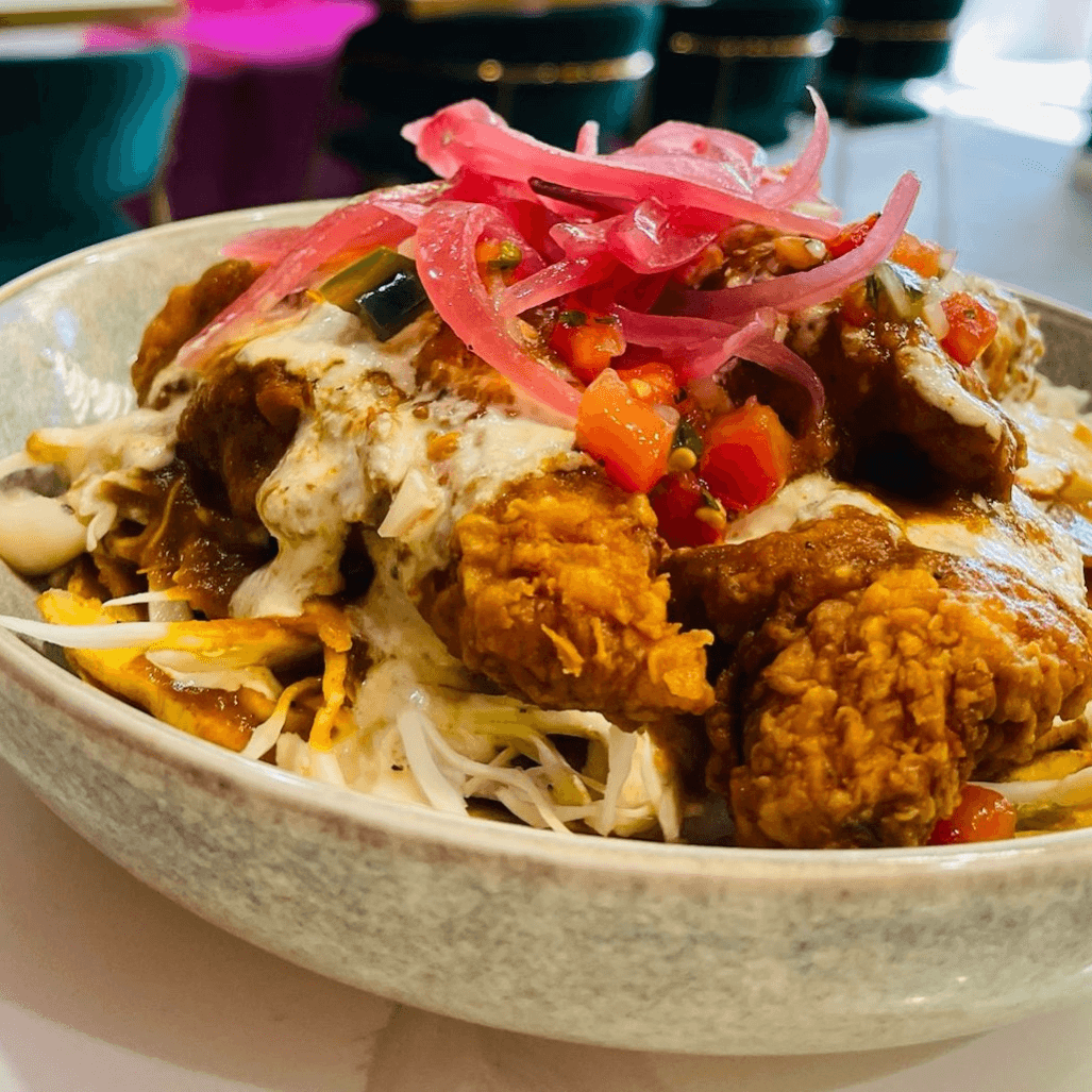 Pollo Con Tajadas 🇭🇳.