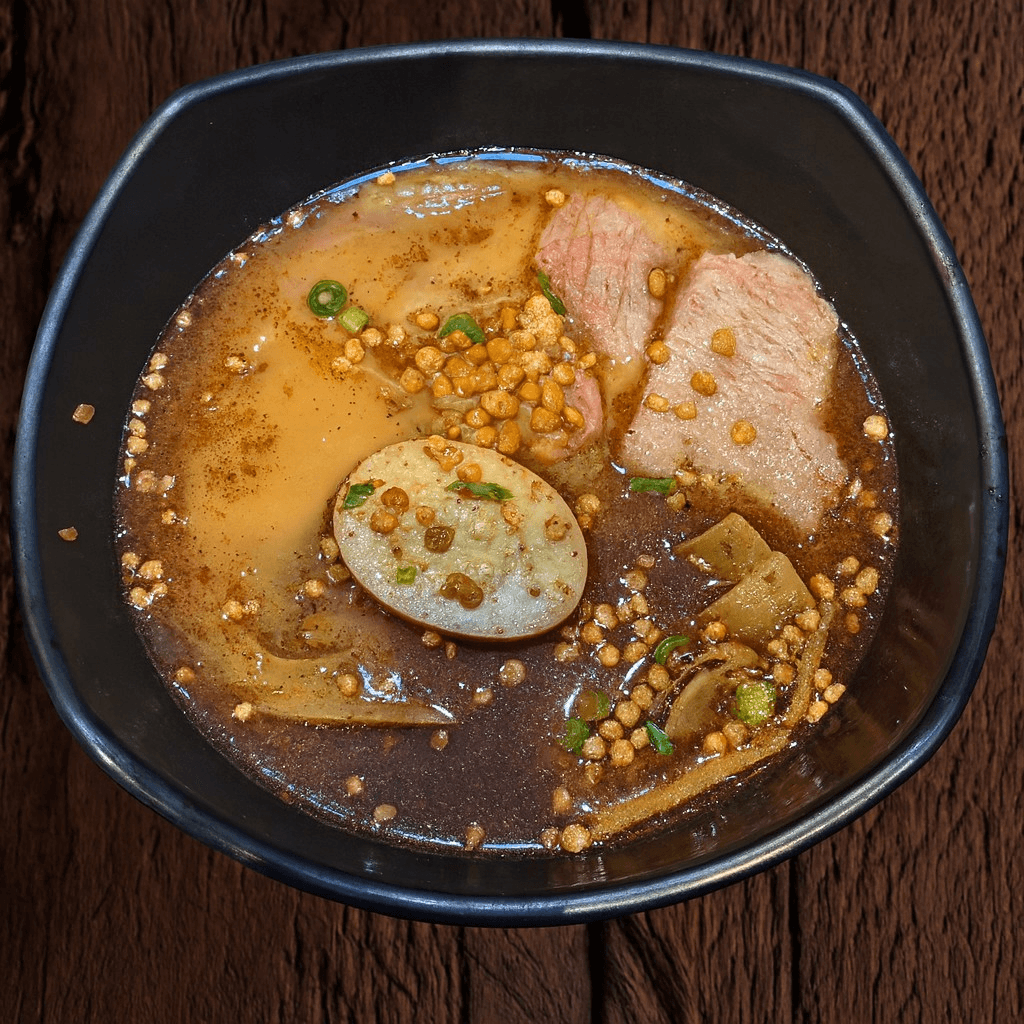 Black Garlic Ramen.