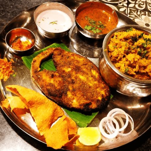 Fish Thali.