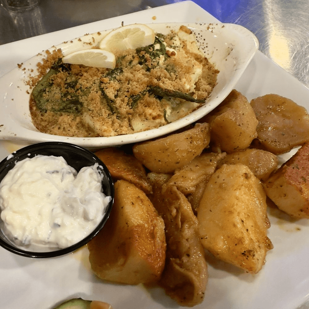 Athens Baked Haddock / Ψάρι Στο Φούρνο.