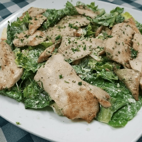 Caesar Salad with Chicken.
