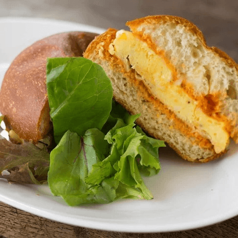 Egg & Cheese Sandwich.