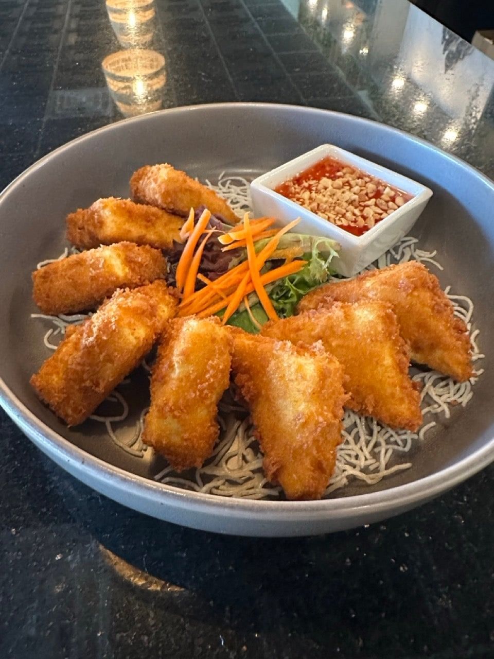 Fried tofu (8pcs).