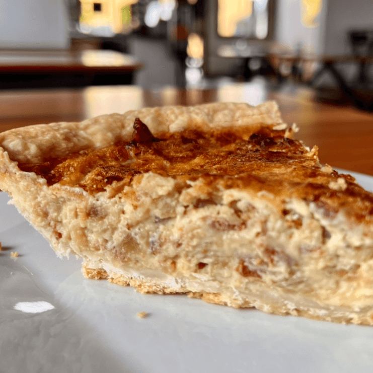 *9” GF Bacon Quiche – Served Cold (T).