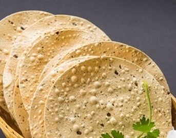 Roasted Cumin Papad.