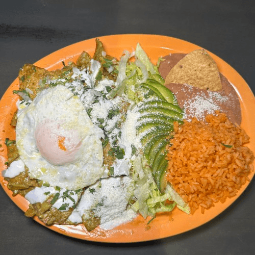 Chilaquiles.