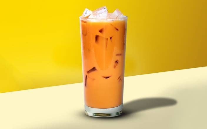 Iced Thai tea.