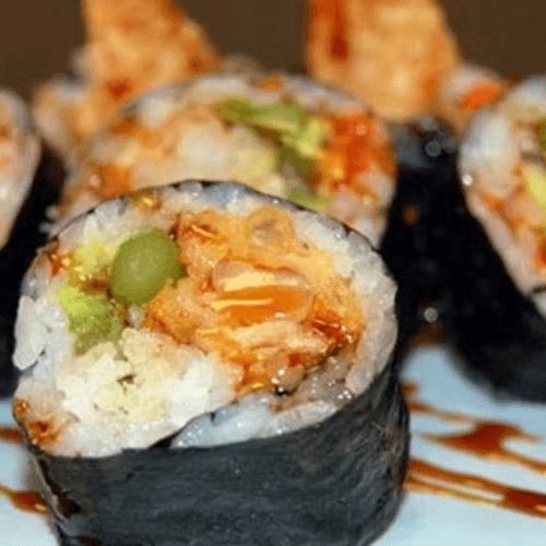 Chicken Tempura Roll.