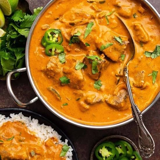 Lamb Tikka Masala.
