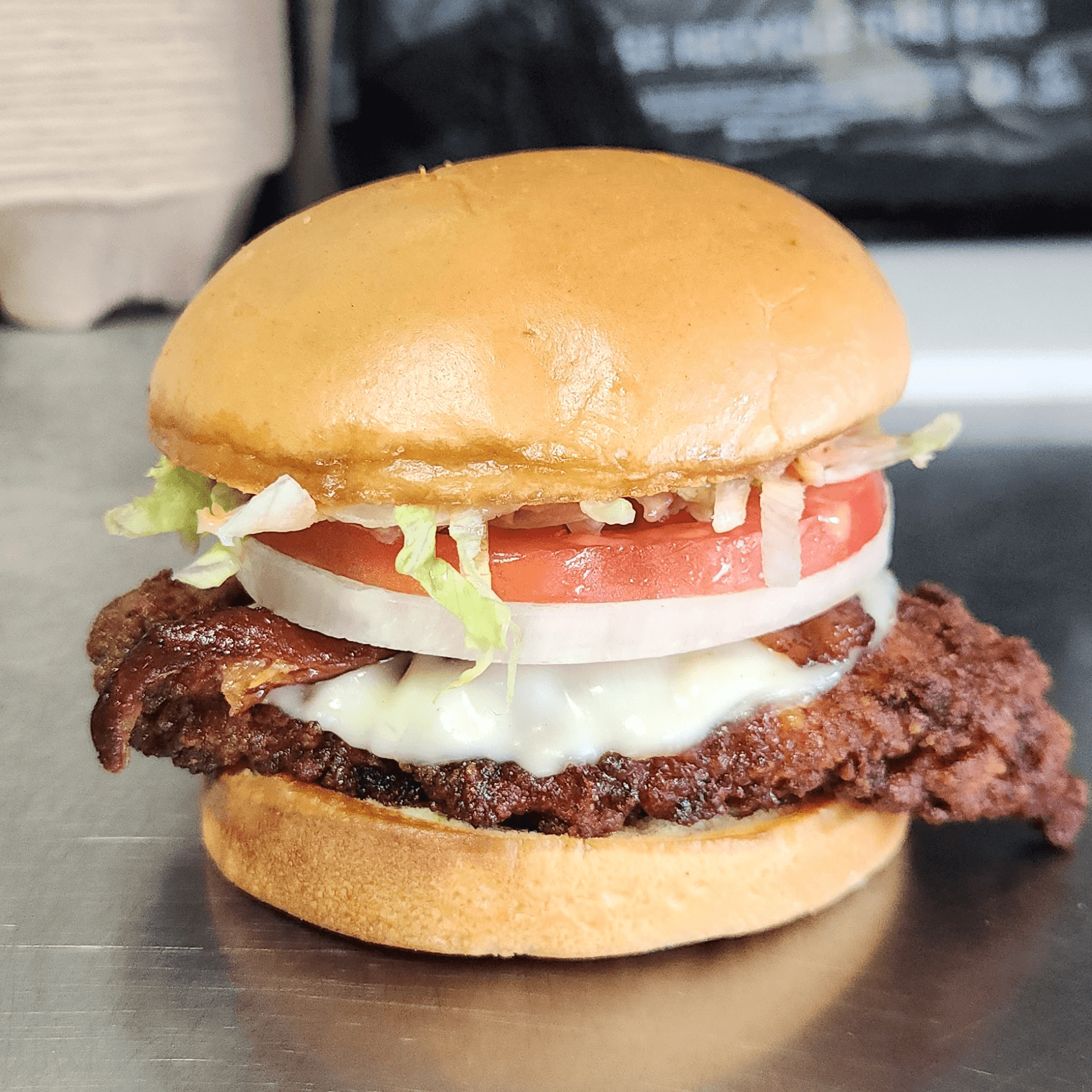 Spicy Chicken Sandwich.