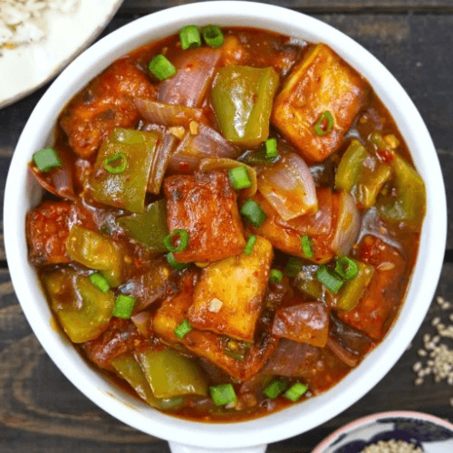 Paneer Chilly.