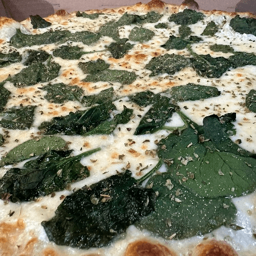 Spinach White Pizza (10")