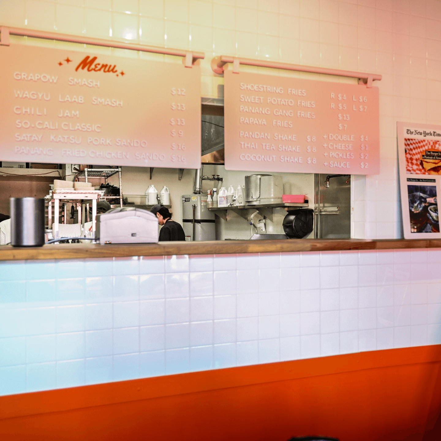 Welcome to Ban Ban Burger! 🍔 🌶️ ✨