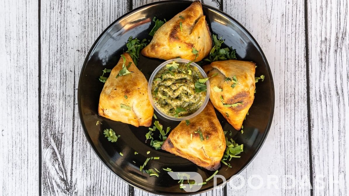 Samosas.