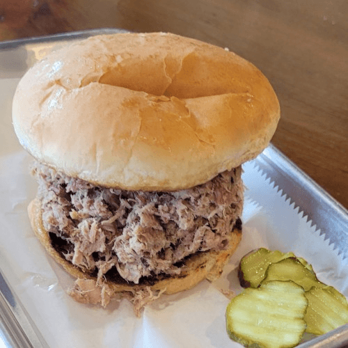 Tuesday Slow-Smoked Pulled Pork.
