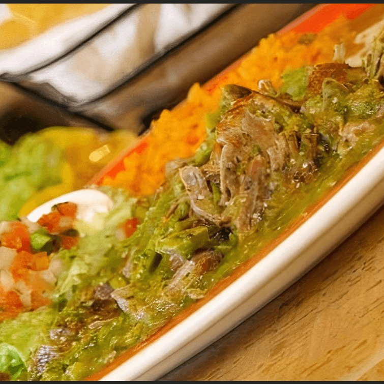 Chile Verde Carnitas.