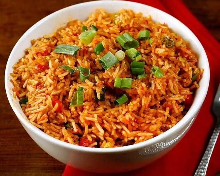 Veg Szechuan Fried Rice.