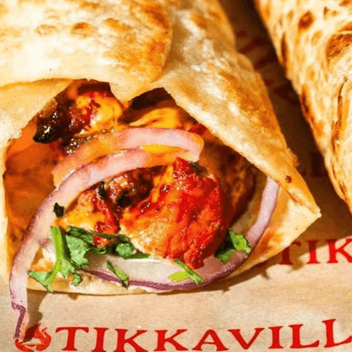 Tikka Kabob Roll.