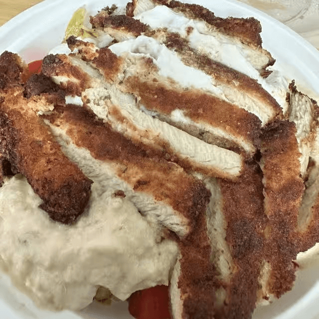 Chicken Cream Chop - Lunch.