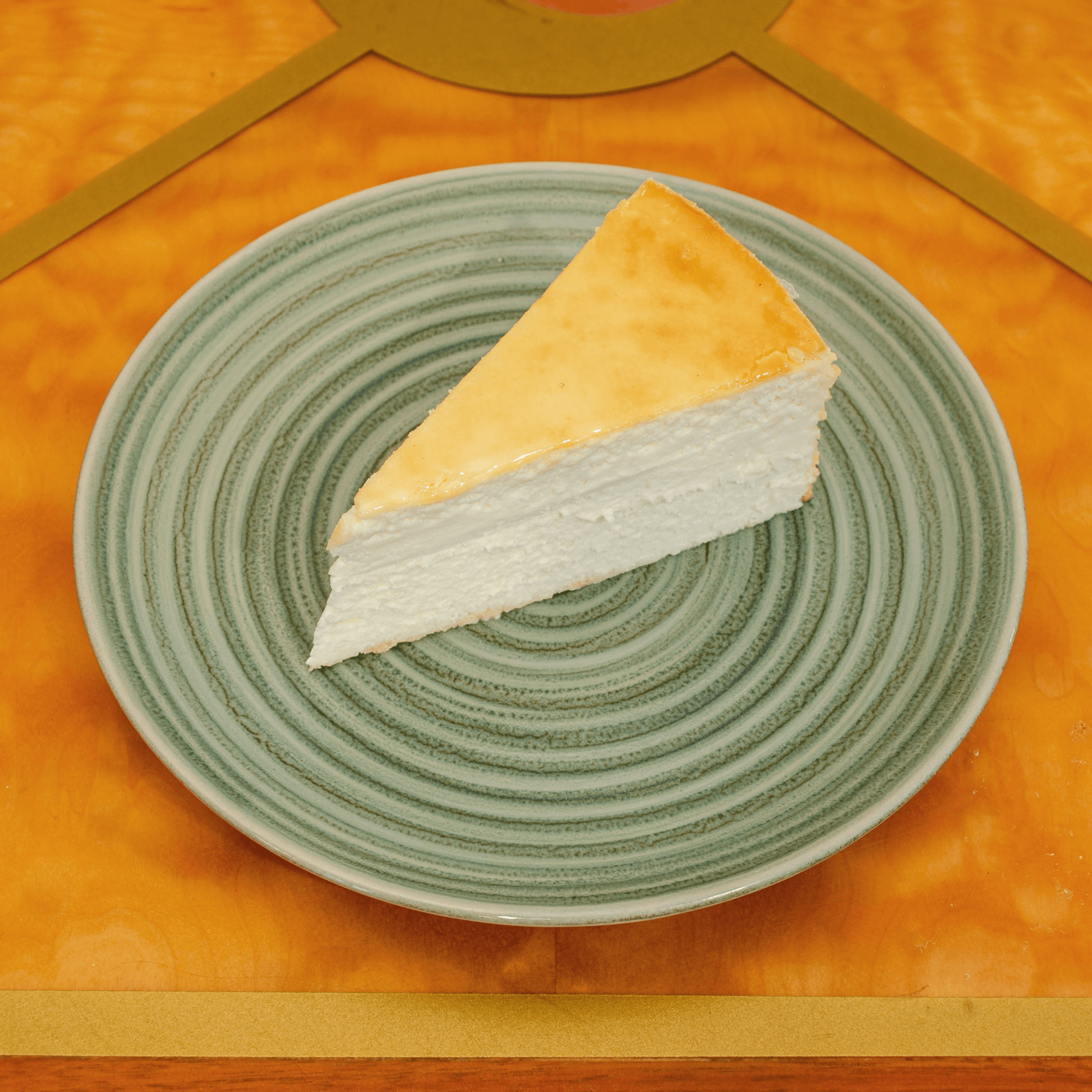 Classic Vanilla Cheesecake.