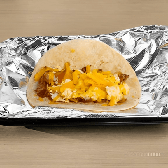 Bacon, Egg & Cheese Taco.